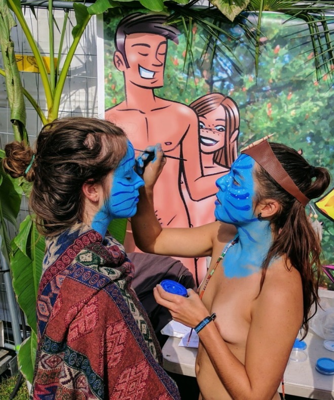 photo_danon_bodypainting